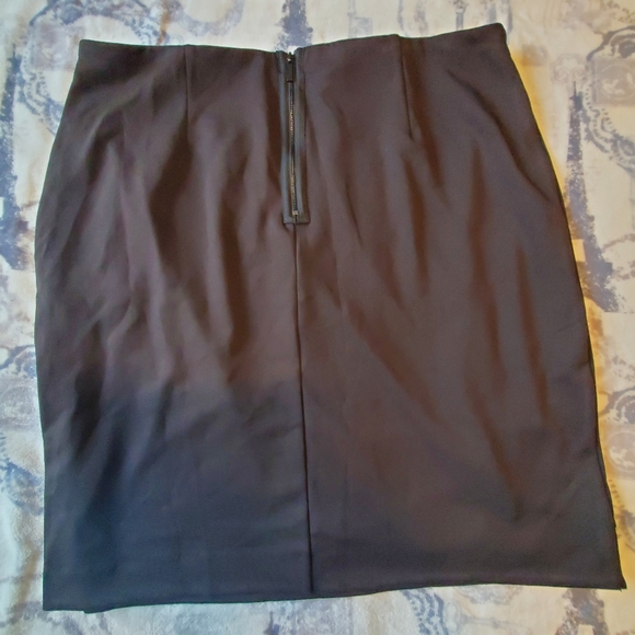Alfani Black Asymmetrical Skirt - Picture 2 of 7
